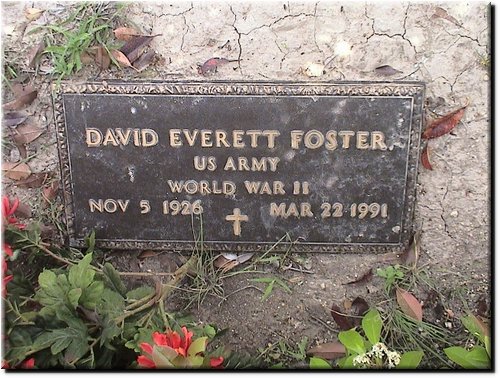 Foster, David Everett (military marker).JPG