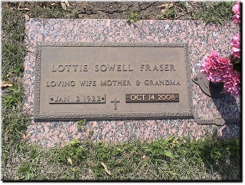 Fraser, Lottie Sowell.JPG