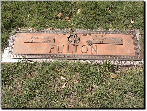 Fulton, Mary Faye and Roy Lee.JPG