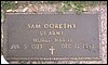 Dorethy, Sam (military marker).JPG