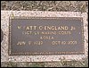 England, Wyat Jr (military marker).JPG