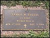 Evetts, Travis W (military marker).JPG