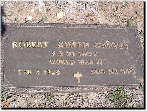 Garvey, Robert Joseph (military marker).JPG