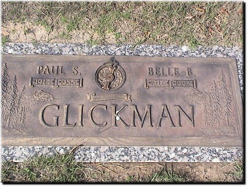 Glickman, Paul and Belle.JPG