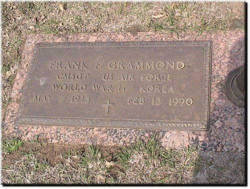 Grammond, Frank (military marker).JPG