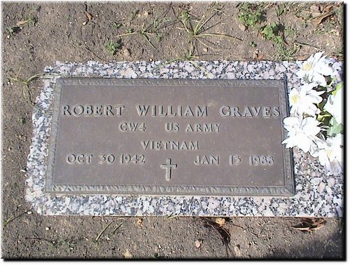 Graves, Robert William (military marker).JPG