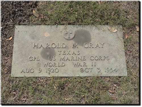 Gray, Harold (military marker).JPG