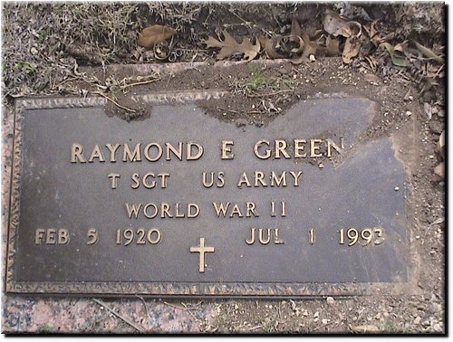 Green, Raymond (military marker).JPG