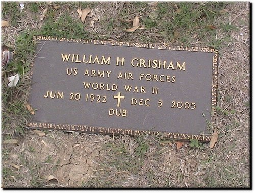 Grisham, William (military marker).JPG