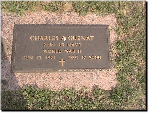 Guenat, Charles A (military marker).JPG