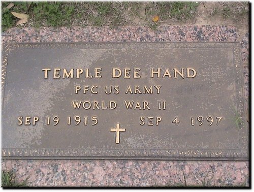 Hand, Temple Dee (military marker).JPG