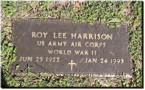 Harrison, Roy Lee (military marker).JPG