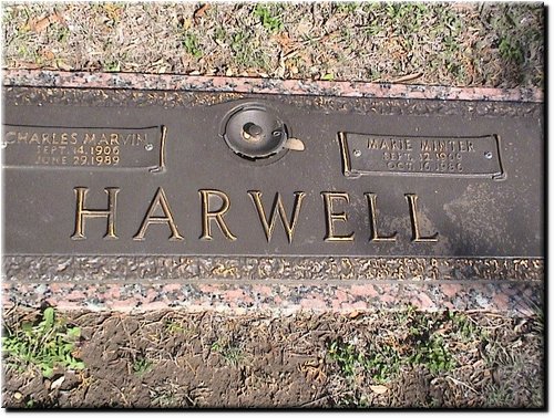 Harwell, Charles Marvin and Marie Minter.JPG