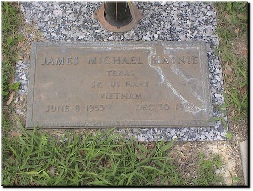 Haynie, James Michael (military marker).JPG