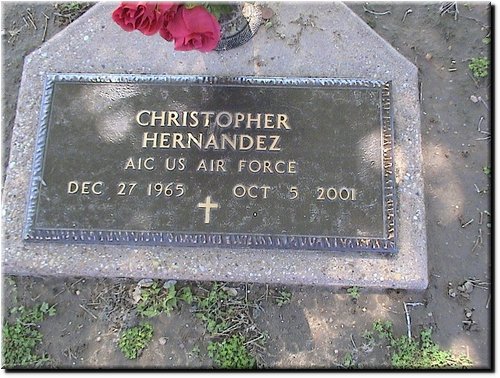 Hernandez, Christopher (military marker).JPG