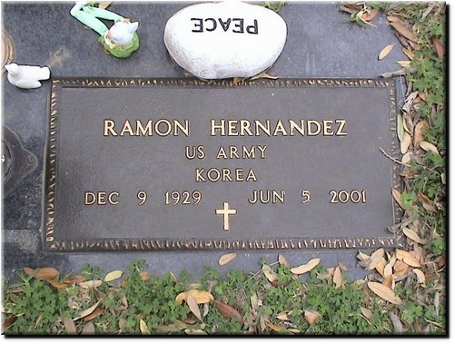 Hernandez, Ramon (military marker).JPG