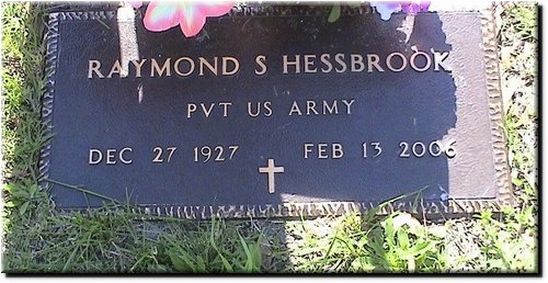 Hessbrook, Raymond (military marker).JPG