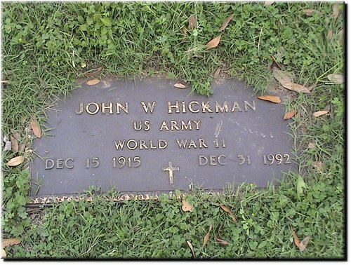 Hickman, John W (military marker).JPG