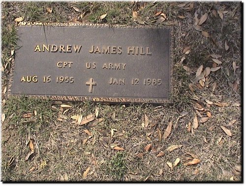 Hill, Andrew James (military marker).JPG