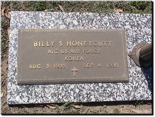 Honeycutt, Billy (military marker).JPG