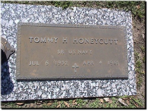 Honeycutt, Tommy (military marker).JPG