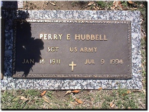 Hubbell, Perry (military marker).JPG