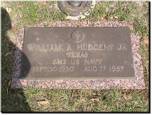 Hudgens, William Jr (military marker).JPG