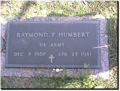 Humbert, Raymond (military marker).JPG