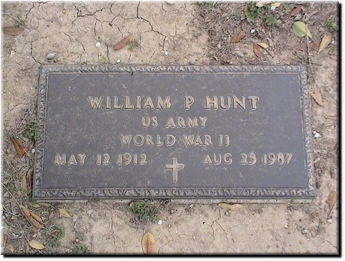 Hunt, William (military marker).JPG