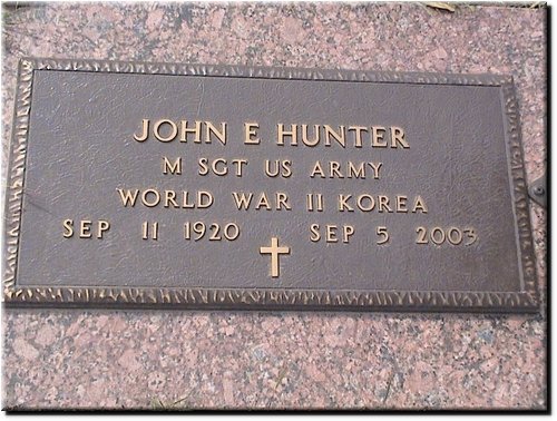 Hunter, John (military marker).JPG