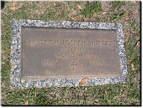 Hurley, Andrew Joseph (military marker).JPG