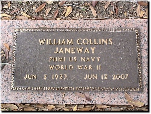 Janeway, William Collins (military marker).JPG