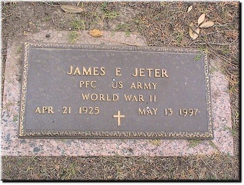 Jeter, James (military marker).JPG