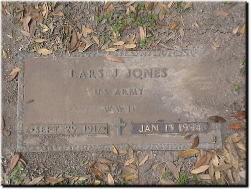 Jones, Lars (military marker).JPG