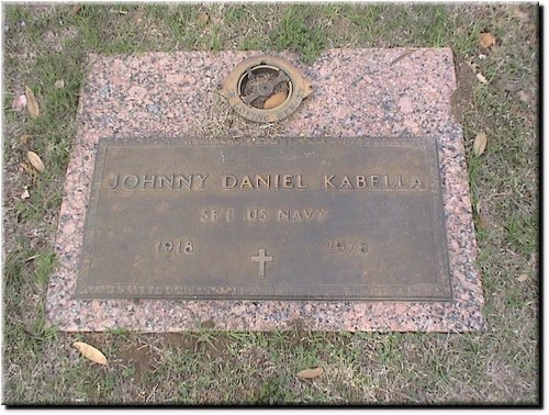 Kabella, Johnny Daniel (military marker).JPG