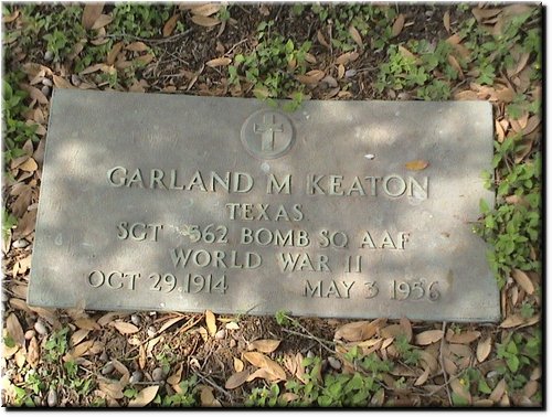 Keaton, Garlard (military marker).JPG