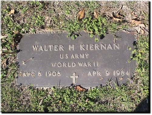 Kiernan, Walter (military marker).JPG