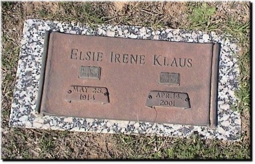 Klaus, Elsie Irene.jpg