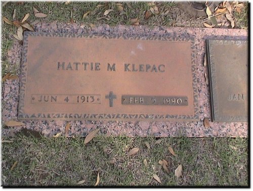 Klepac, Hattie M.JPG