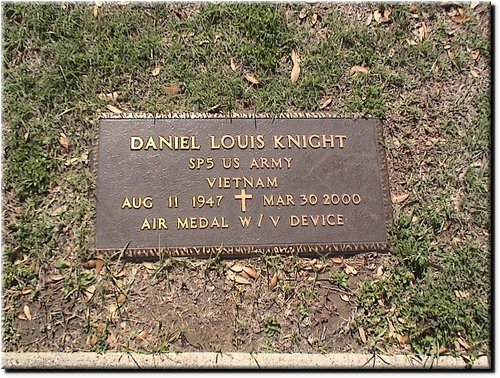 Knight, Daniel Louis (military marker).JPG