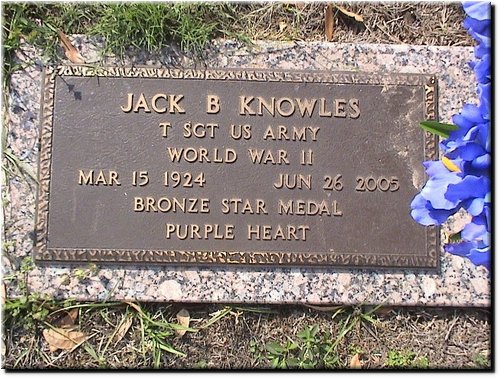 Knowles, Jack (military marker).JPG