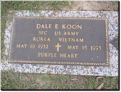 Koon, Dale (military marker).JPG