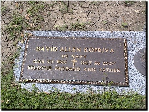 Kopriva, David Allen (military marker).JPG