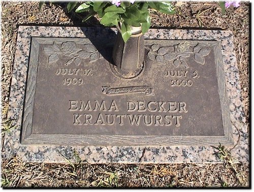 Krautwurst, Emma Decker.JPG