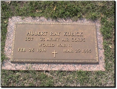 Kubick, Hubert Ray (military marker).JPG