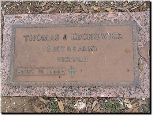 Lechowicz, Thomas (military marker).JPG