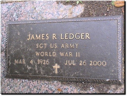 Ledger, James (military marker).JPG