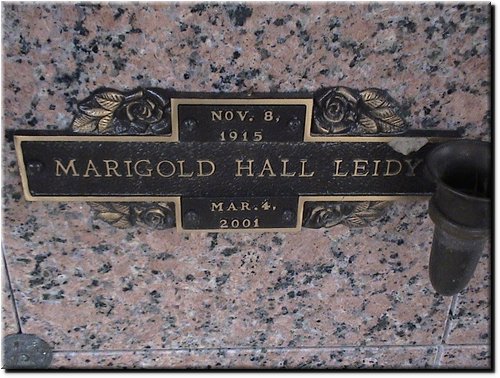 Leidy, Marigold Hall.JPG