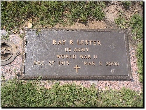 Lester, Ray (military marker).JPG