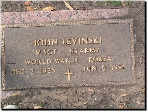 Levinski, John (military marker).JPG